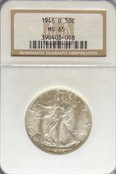 1946-D Walking Liberty Half Dollar MS65 NGC