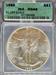1986 Silver Eagle MS69 ICG