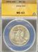1934 Walking Liberty Half Dollar MS63 ANACS