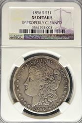 1896-S Morgan Dollar XF Details NGC