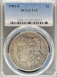 1903-S Morgan Dollar F15 PCGS