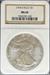 2004 Silver Eagle MS69 NGC