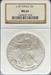 2007 Silver Eagle MS69 NGC