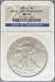2006-W Silver Eagle MS69 NGC 20th Anniversary