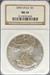 2004 Silver Eagle MS70 NGC
