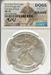 2019-W Burnished Silver Eagle MS70 NGC First Day Issue