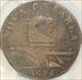 1786 New Jersey Colonial VF30 PCGS Narrow Shield Straight Plow