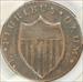 1786 New Jersey Colonial VF30 PCGS Narrow Shield Straight Plow