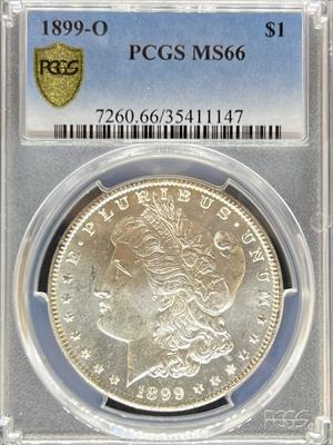 1899-O Morgan Dollar MS66 PCGS