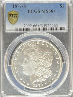 1879-S Morgan Dollar MS66+ PCGS