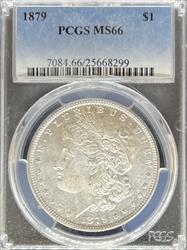 1879 Morgan Dollar MS66 PCGS