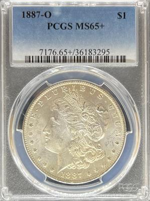 1887-O Morgan Dollar MS65+ PCGS