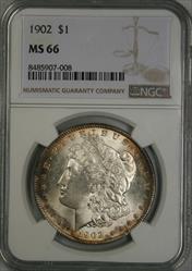 1902 Morgan Dollar MS66 NGC