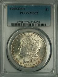 1900-O/CC Morgan Dollar MS62 PCGS