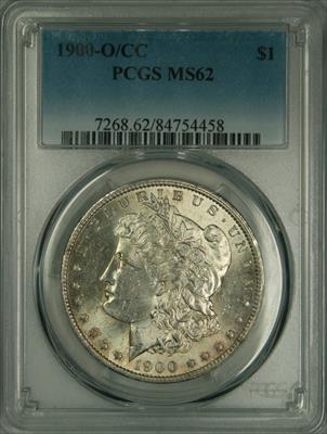 1900-O/CC Morgan Dollar MS62 PCGS