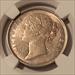 India - British - Victoria 1840 (B&C) Silver Rupee MS61 NGC