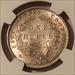 India - British - Victoria 1840 (B&C) Silver Rupee MS61 NGC