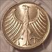 West Germany 1956 J  Silver 5 Mark MS62 PCGS