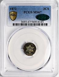 1872 SILVER 3CS