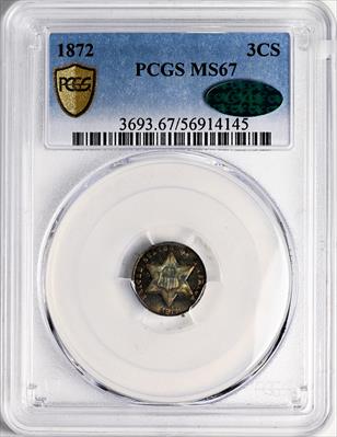 1872 SILVER 3CS