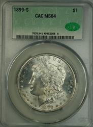 1899-S Morgan Dollar MS64 CACG
