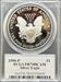 1996 Silver Eagle PR70UCAM PCGS TD Rogers