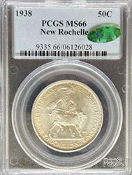 1938 50C New Rochelle MS66 PCGS CAC