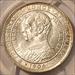 Denmark 1906 VBP GJ Silver 2 Kroner Death of Christian IX MS64 PCGS GSH