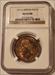 Great Britain George V 1917 Penny MS63 RB NGC