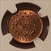 Sarawak (Malaysia) 1933 H 1/2 Cent MS65 BN NGC