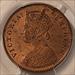 India - British - Victoria 1892 (C) 1/4 Anna MS63 RB PCGS GSH