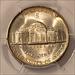 1944 S Jefferson Silver Nickel MS66+ PCGS Nice Toning