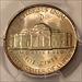 1944 D Jefferson Silver Nickel MS67+ PCGS Nice Toning