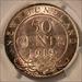 Canada Newfoundland George V 1919 C Silver 50 Cents AU58 PCGS GSH Toned