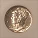 1942 D Mercury Dime MS66 FB NGC