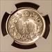 Japan Meiji Era 1910 Silver 20 Sen MS63 NGC