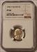 1942 P Jefferson Silver Nickel PF66 NGC Toning Low Proof Mintage
