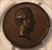 France 1846 Medal Chapelle St Ferdinand Bronzed Cu MS64 PCGS GSH