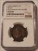 Canada (1813) 1/2 Penny Token Wellington WE-2A1 AU55 BN NGC