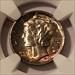1944 S Mercury Dime MS67+ NGC Nice Obverse Toning
