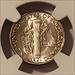 1944 S Mercury Dime MS67+ NGC Nice Obverse Toning