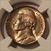 1948 D Jefferson Nickel Mint State 67 NGC Light Toning