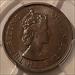 Cyprus Elizabeth II 1956 5 Mils MS65 BN PCGS GSH