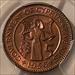 Cyprus Elizabeth II 1956 5 Mils MS65 BN PCGS GSH