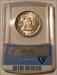 1957 Franklin Half Dollar MS66 FBL ANACS Nice Toning