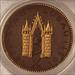 Germany Weimar Republic 1921 Porcelain Medal Lobau Scheuch-1829d MS65 PCGS GSH