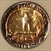 1954 Washington Quarter Proof PF67 NGC Nice Toning