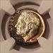 1955 Roosevelt Dime MS67+ NGC Nice Toning