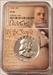 1958 Franklin Half Dollar Proof PF68 NGC Rick Tomaska Signed We the People Frame Holder