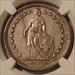 Switzerland 1916 B Silver 2 Francs XF45 NGC